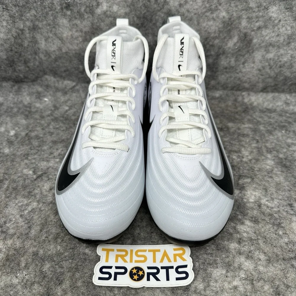 Nike Vapor Pro 1 TB Football Cleats Mens Size 8.5 White Black IB2495-105